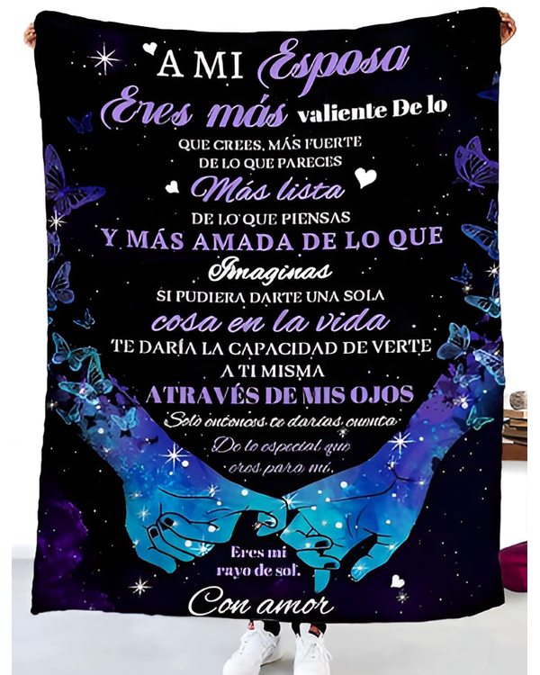 ES - MANTA A MI ESPOSA ERES MAS VALIENTE DE LO CON AMOR