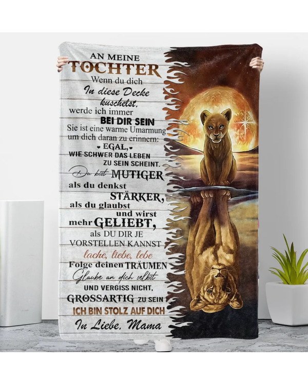 Decke von Mutter zu Tochter - "Meine Stärke liegt in dir" s09sp09