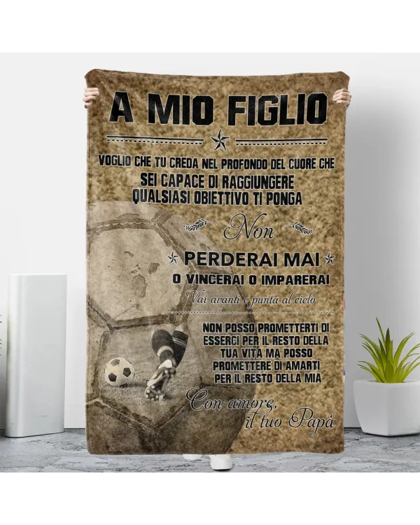 IT - Coperta A Mio Figlio Voglio che tu creda nel profondo del Con amore il tuo Papa