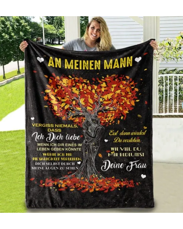 Decke von Frau zu Ehemann - Baum der Liebe