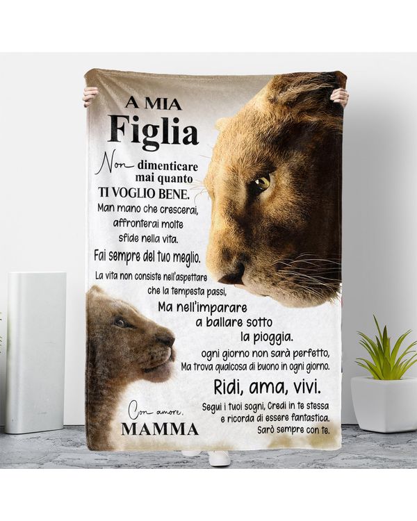 IT - A Mia Figlia Non dimenticare mai quanto ti voglio bene Con amore Mamma