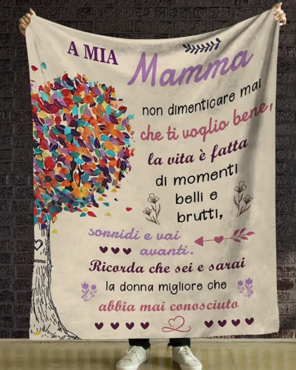 Coperta A mia Mamma la donna migliore che abbia mai conosciuto
