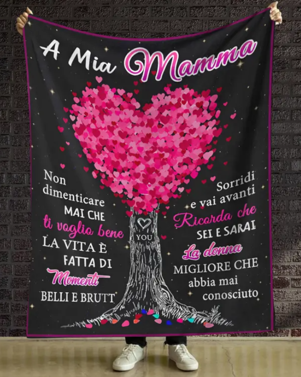 Coperta A mia Mamma La vita è fatta di momenti Belli e Brutti