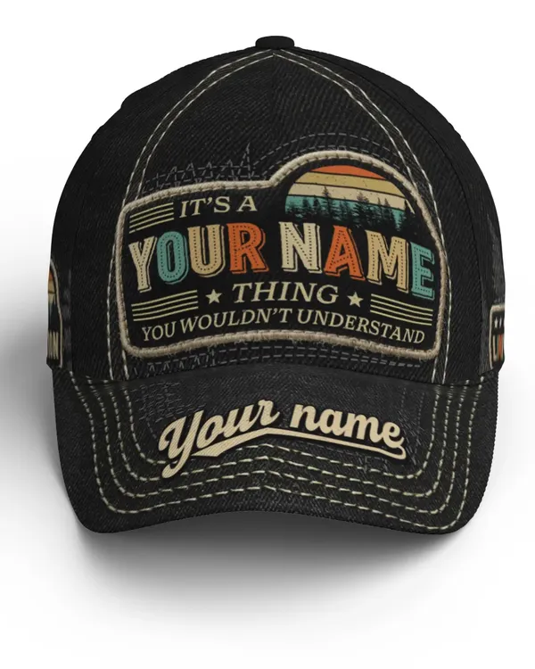 Custom Name Cap C1103