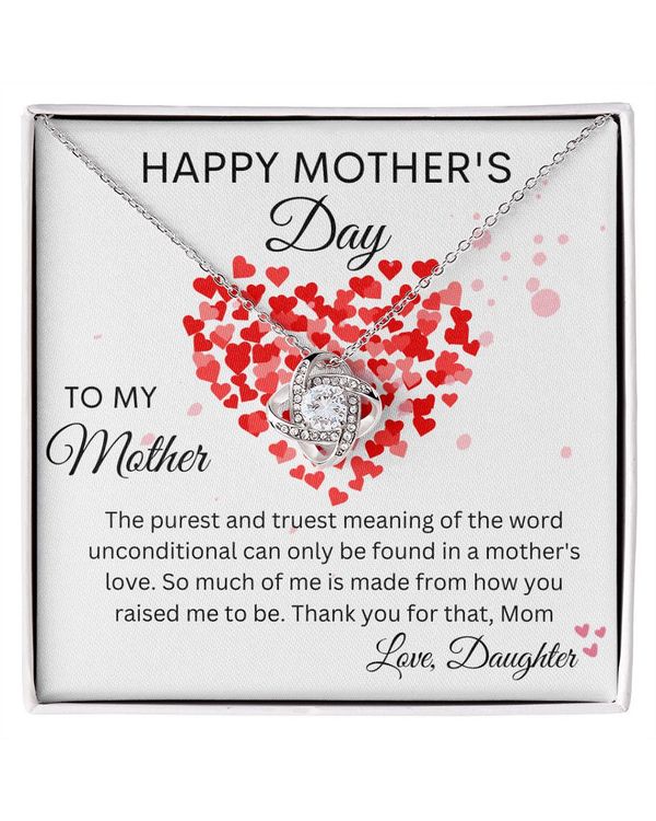 Mother's Day Love Knot Necklace