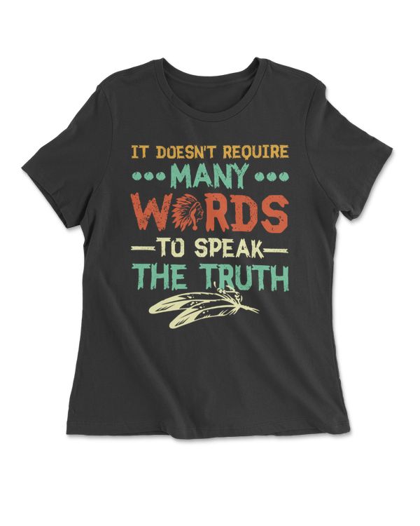 It Doesn't Require Many Words To Speak The Truths