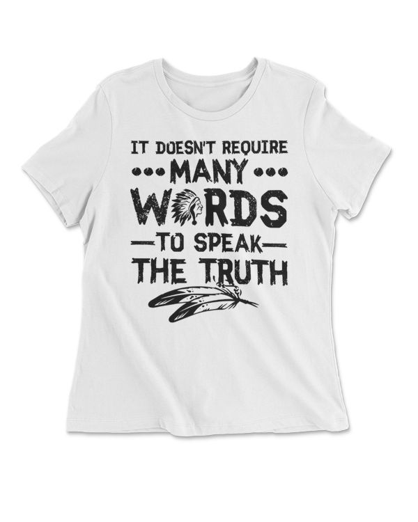 It Doesn't Require Many Word To Speak The Truths