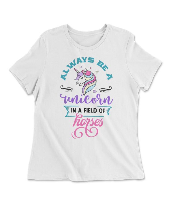 Always Be A Unicorn Colored