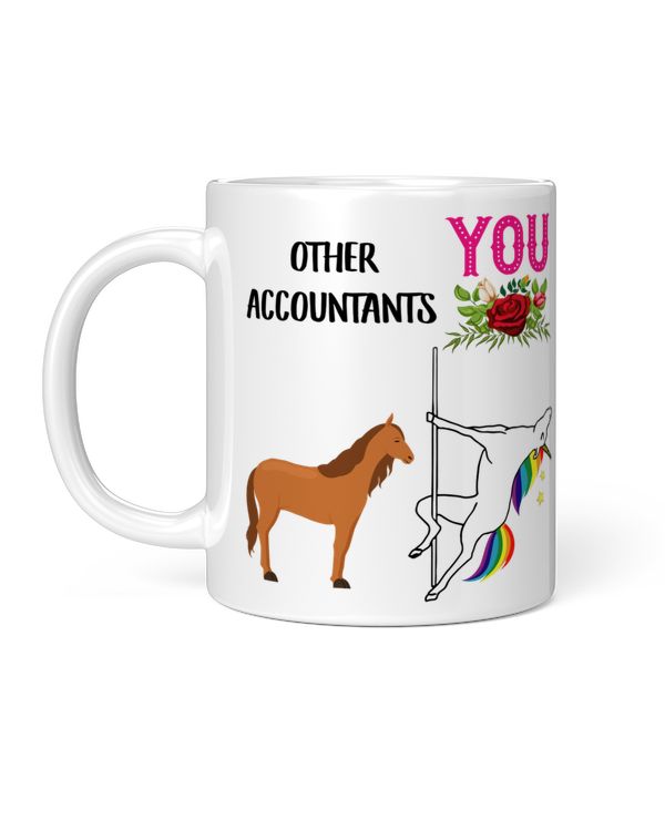 Funny Accountant Unicorn Lovers Gift for Women