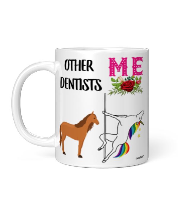 Funny Best Dentists Unicorn Birthday