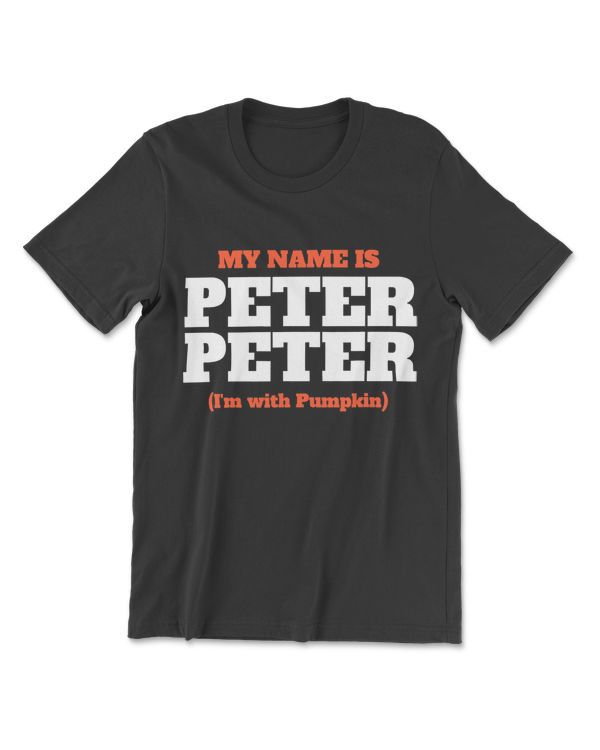 Mens Funny Halloween Shirt For Men Peter Peter Couples Costume