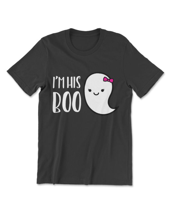 MATCHING SET I'm His Or Her Boo Halloween Ghost Couple Shirt T-Shirt