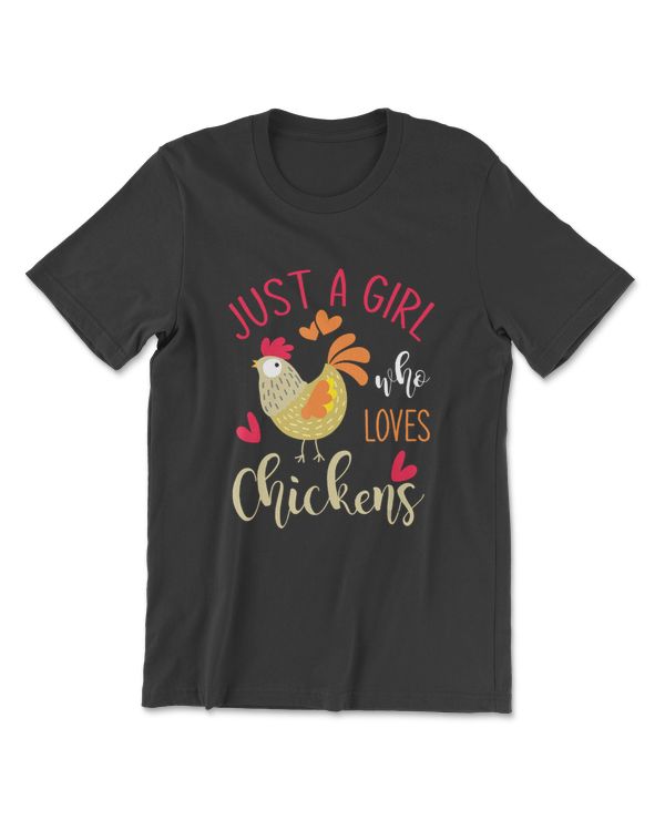 Just A Girl Who Loves Chickens