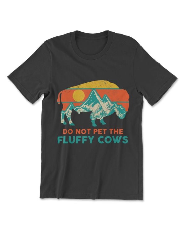 Do Not Pet  Fluffy Cows  Bison National Park
