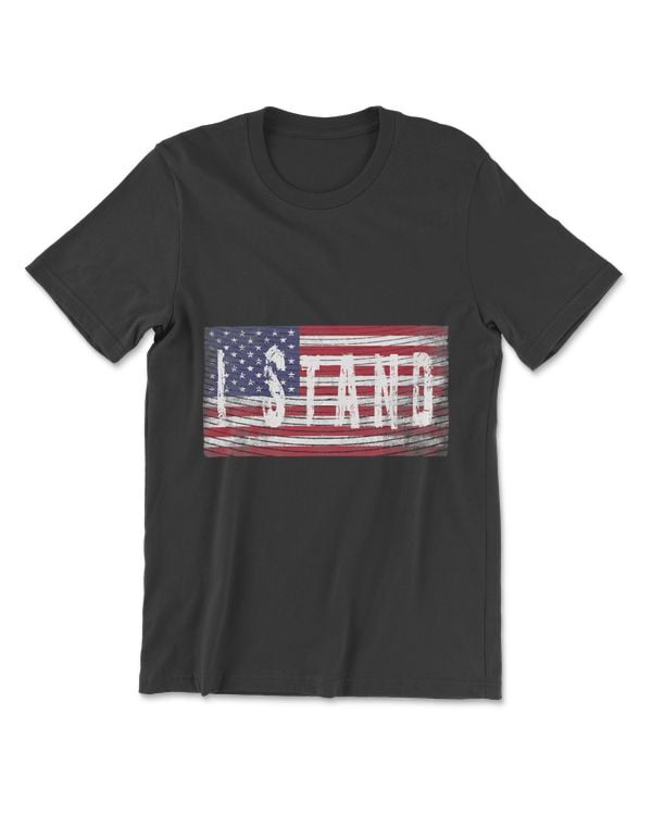 I Stand American Flag Star Spangled Banner