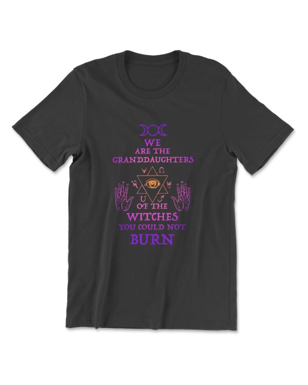 We Are The Granddaughters Of The Witches, Feminist Witch Tee T-Shirt