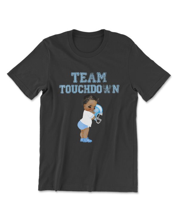 Team Touchdown Boy Shirt Gender Reveal Baby Shower Tutu Gift