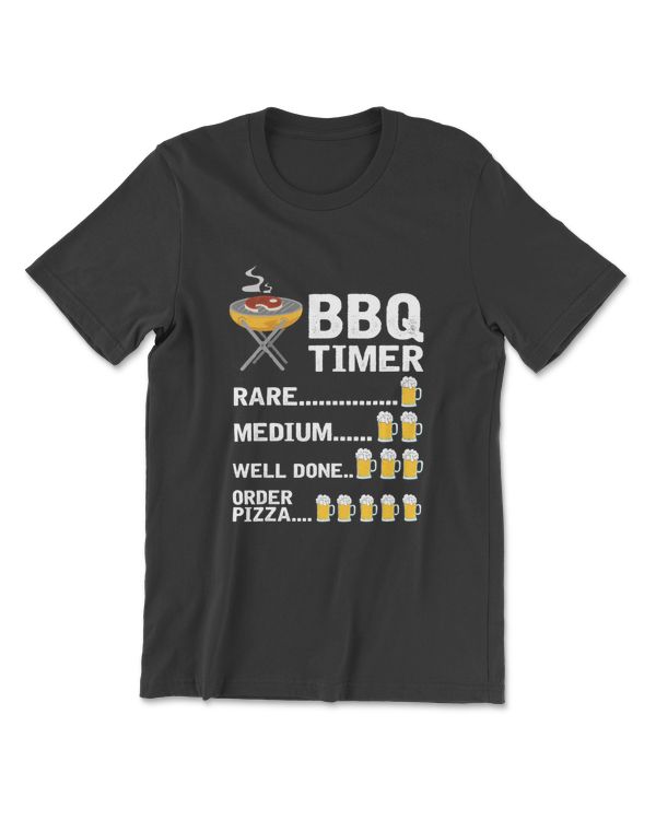 Funny BBQ Timer, Barbecue, Grill, Grilling T-Shirt