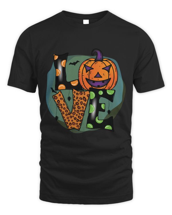 Love Halloween leopard