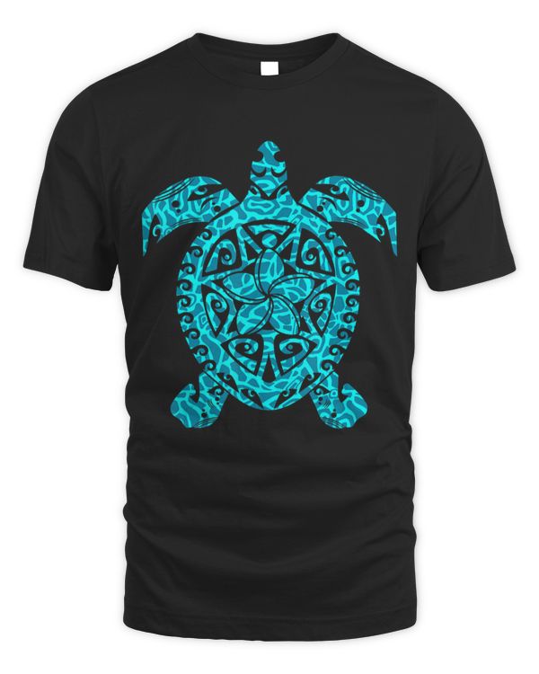 polynesia maori turtle honu plumeria tribal tattoo gift