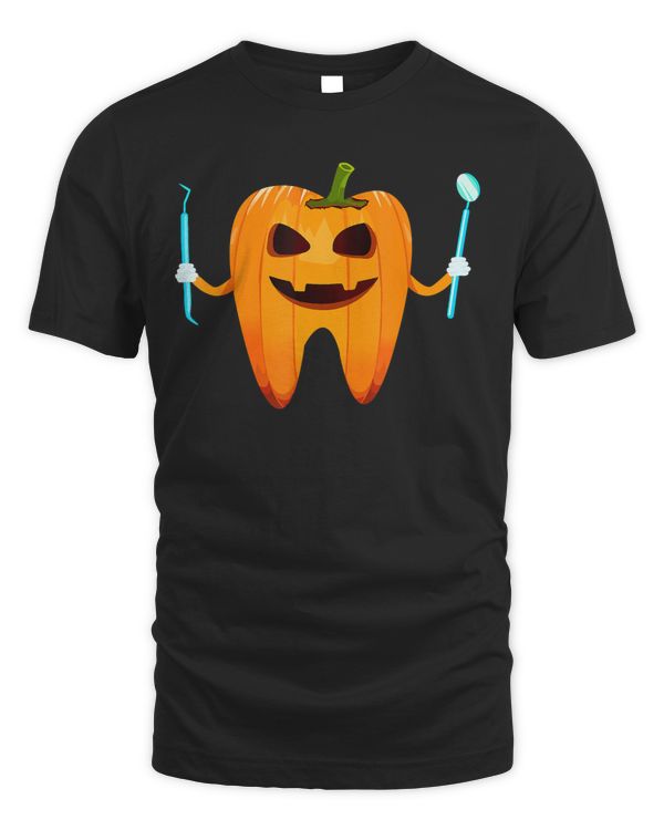 funny dental halloween tooth pumpkin dentist halloween gift