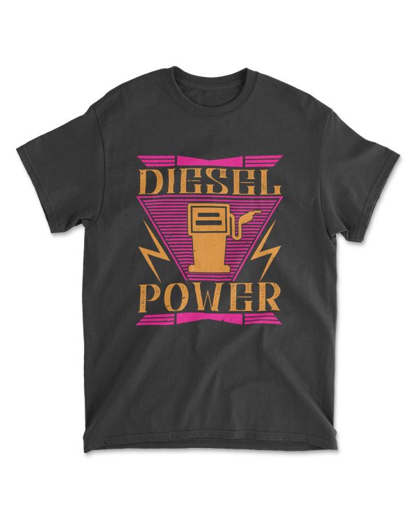 Diesel Power American Trucker T-Shirt