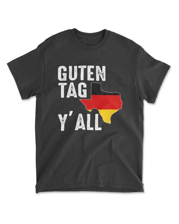 Guten Tag Y'all Funny Texas Germany