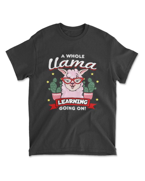 A Whole Llama Learning Going On Funny