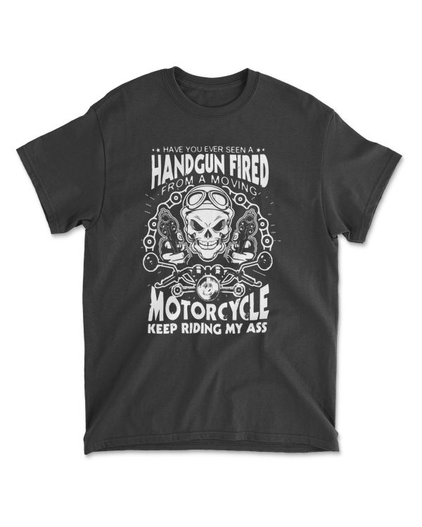 Black Motorcycle Keep Riding