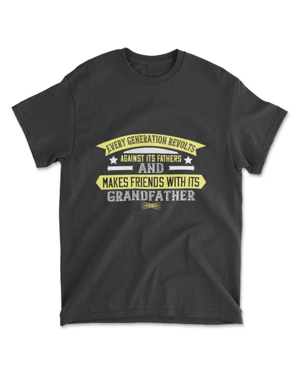 Grandfathers Are Daddies On Loan Grandpa T-Shirt