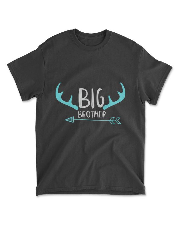 Big Brother Tribal Deer Antlers Family Son Kids Gift