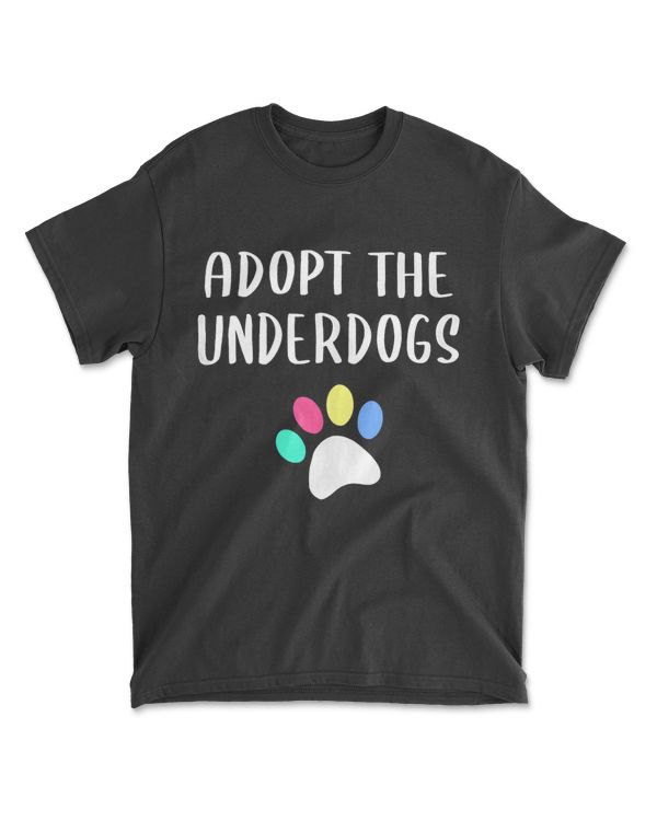 Adopt The Underdogs Dog Rescue Gift for Women Tank Top