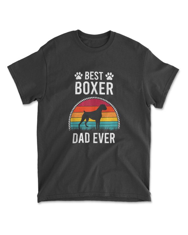 Best Boxer DAD Ever Dog Lover Tank Top