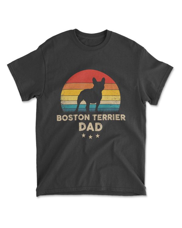 Boston Terrier Dad T-Shirt