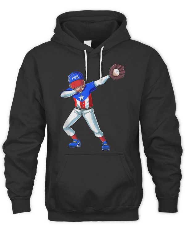 Baseball Dabbing Puerto Rico Player Catcher Pitcher Men Kids Tank Top
