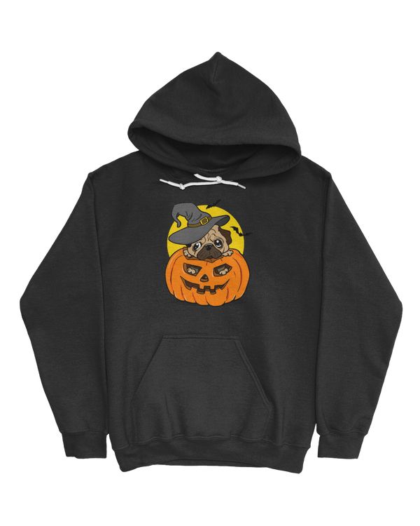 Pug Dog Halloween Pumpkin