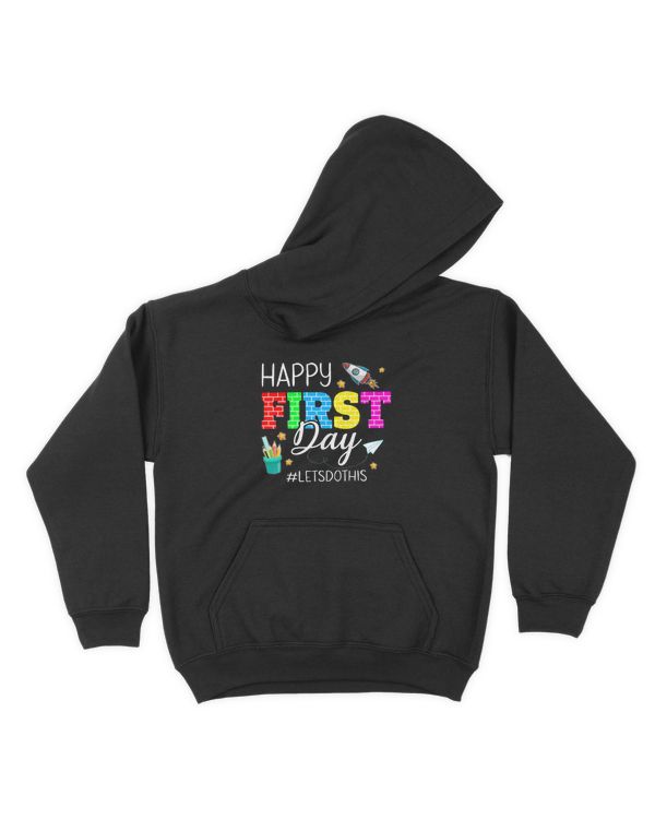 Happy First Day Let's Do This Welcome Back To School Teacher T-Shirt