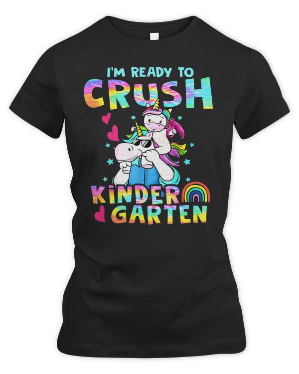 I'm Ready To Crush Kindergarten-unicorn daddy