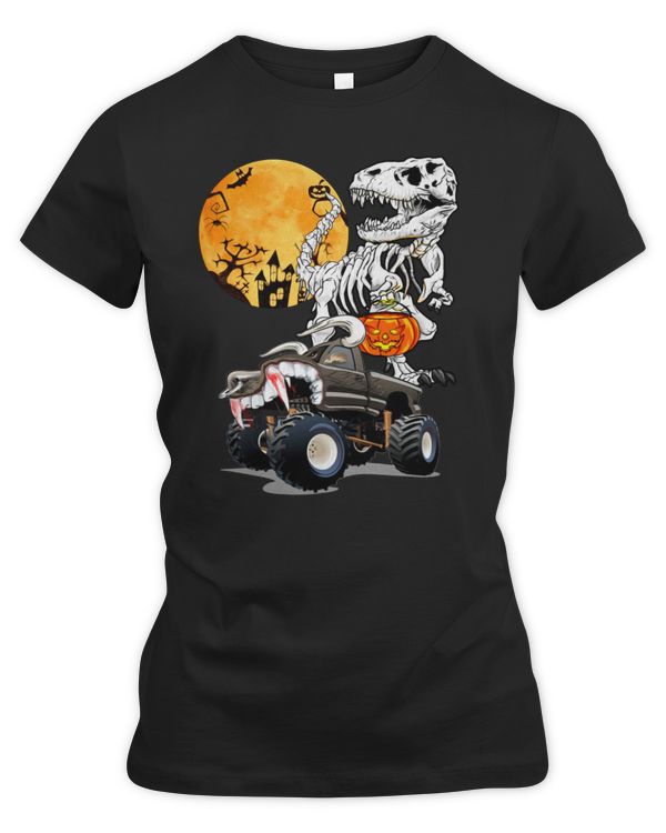 halloween moster truck dinosaur bone