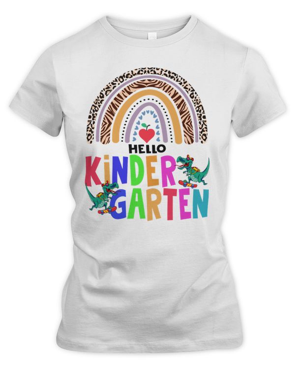 Hello Kindergarten cute saurus