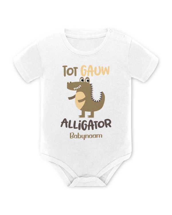 Tot gauw, Alligator Twin Baby Onesies