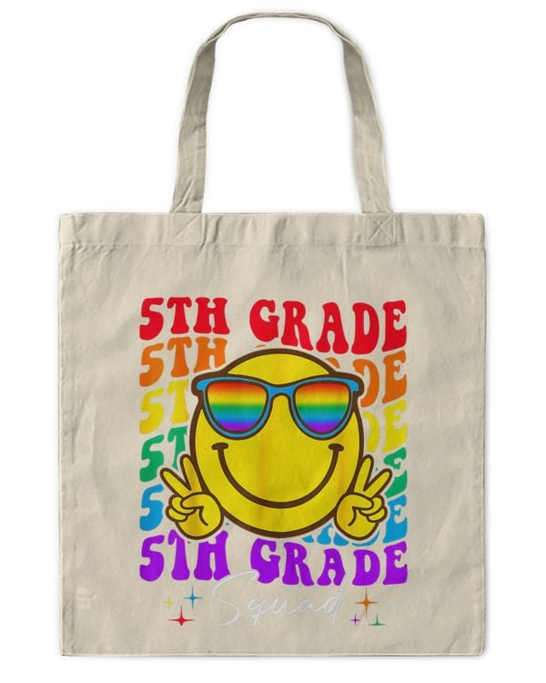 Team Fifth 5th Grade Squad Teacher Girls Back To School