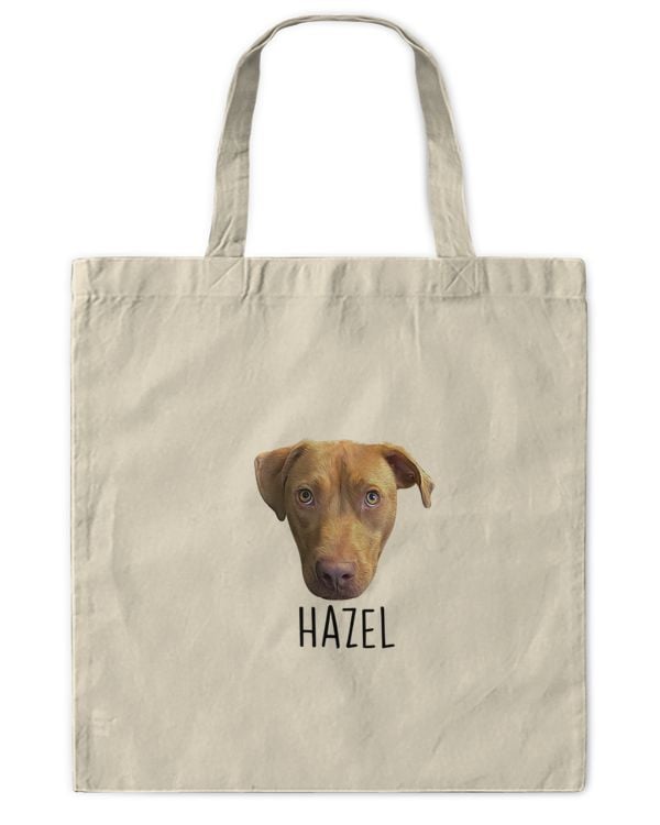 Custom Pet Portrait Oil Style Tote