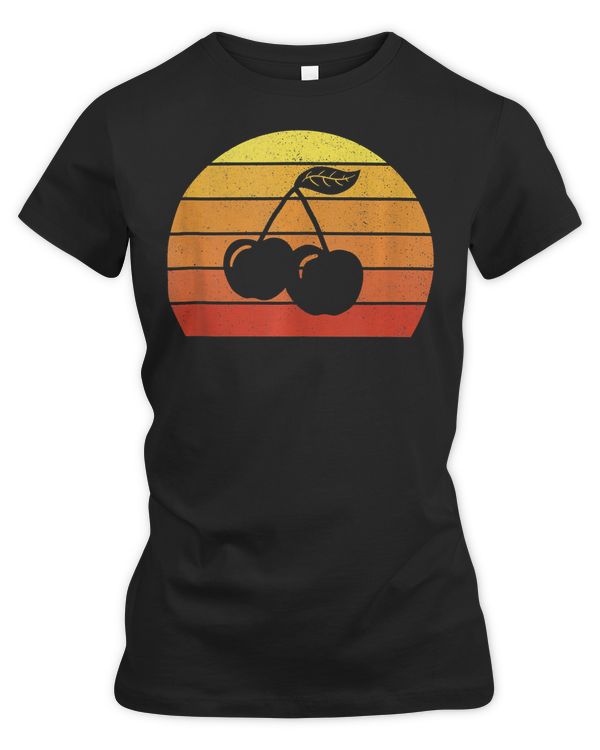 Retro Vintage Cherry Summer Great Vegan Food Fruit Lover Tank Top