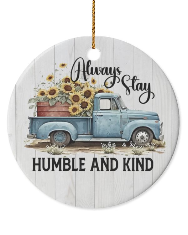 Country Truck Ornament Always Stay