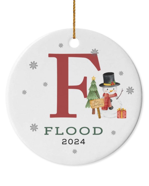 Circle Ceramic Ornament (US)