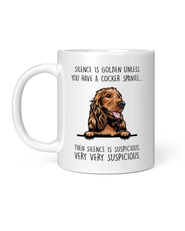 Silence Is Golden Unless You Have A Cocker Spaniel