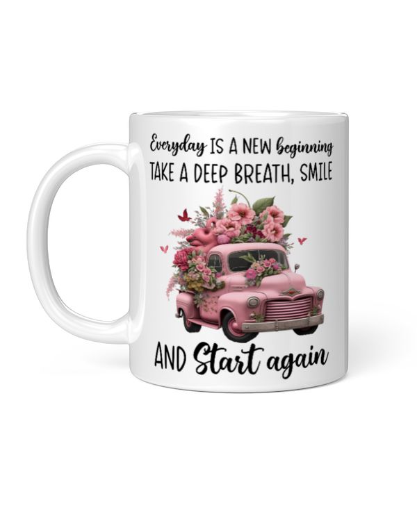 Country Truck Mug Everyday Is A New Beginning