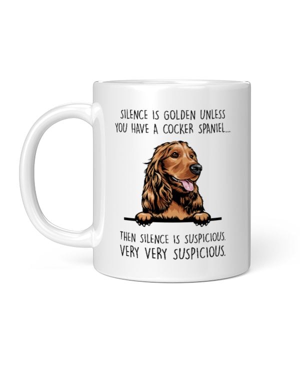Silence Is Golden Unless You Have A Cocker Spaniel