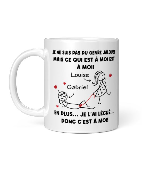 FR - Mari Je ne suis pas du genre jalouse, mais ce qui est à moi est à moi!